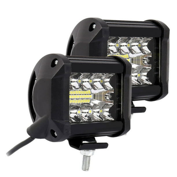 2x 6inch Spot Led Work Light Fog Reverse Cube Pods Offroad SUV ATV UTE 7" 2x 6inch Spot Led Work Light Fog Reverse Cube Pods Offroad SUV ATV UTE 7"